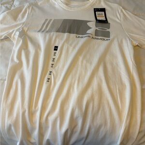 Under Armour Men's White T-Shirt